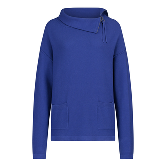Les Copines Dames Trui slk20-8890 Kobalt