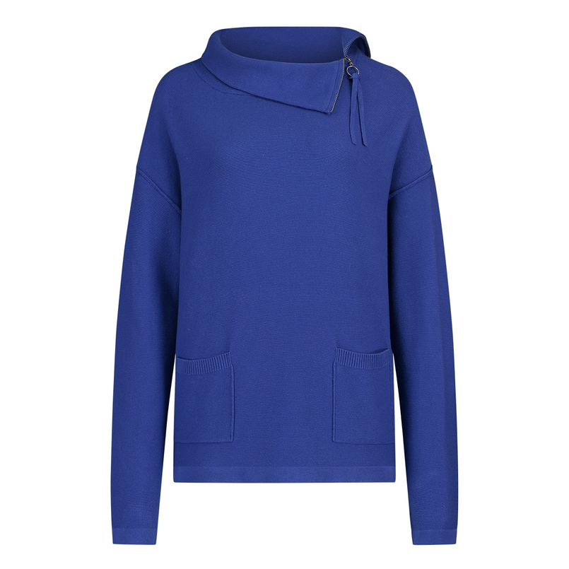 Les Copines Dames Trui slk20-8890 Kobalt