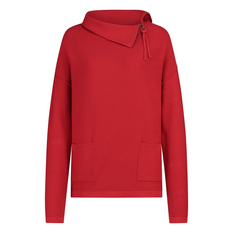 Les Copines Dames Trui slk20-8890 Rood