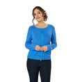 Les Copines Dames Vest Slk272-8465vestlint Kobalt