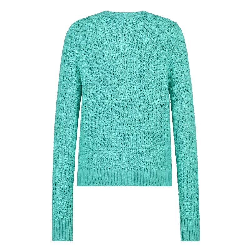 Les Copines Dames Vest Slk360-8751vestfancy Aqua