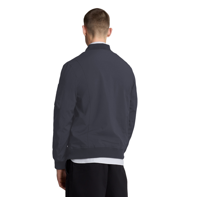 Lyle & Scott Heren Jas Jk2212v.w635 Antraciet