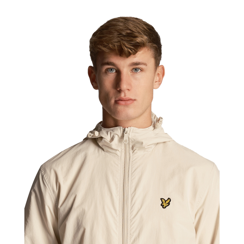 Lyle & Scott Heren Jas Jk464v.w870 Wit