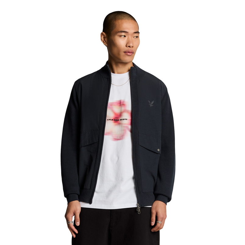 Lyle & Scott Heren Jas Kn2223v.z271 Navy