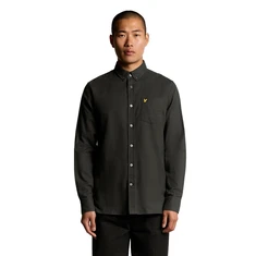 Lyle & Scott Heren Overhemd Lw1920v.x878 Antraciet