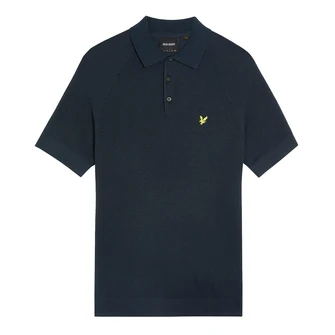 Lyle & Scott Heren Polo Kn2215v.z271 Navy