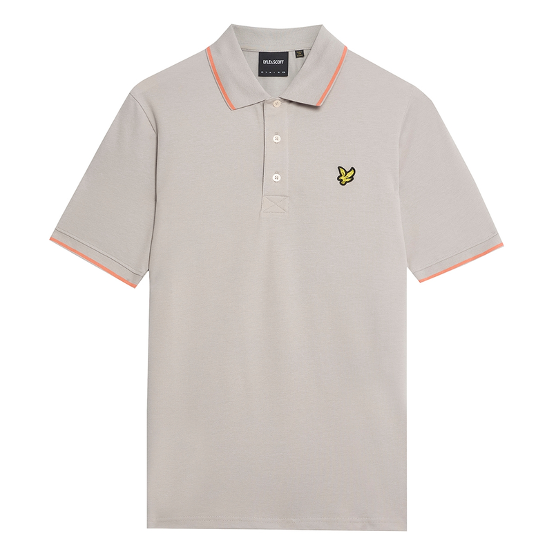 Lyle & Scott Heren Polo Sp1524vog.x734 Grijs dessin