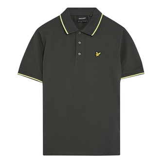 Lyle & Scott Heren Polo Sp1524vog.x735 Antraciet