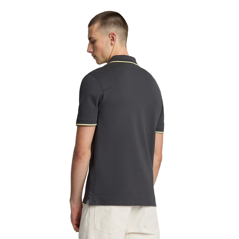 Lyle & Scott Heren Polo Sp1524vog.x735 Antraciet