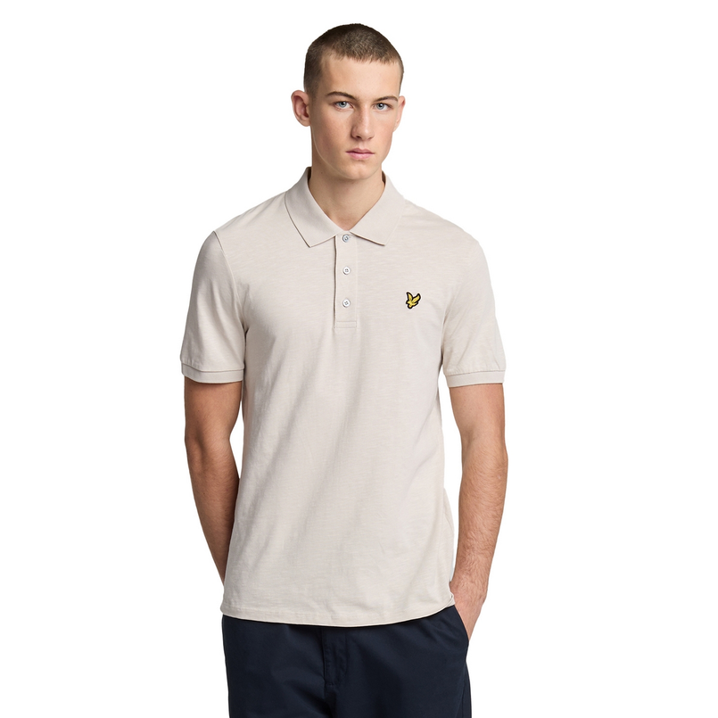 Lyle & Scott Heren Polo Sp2000v.w870 Wit