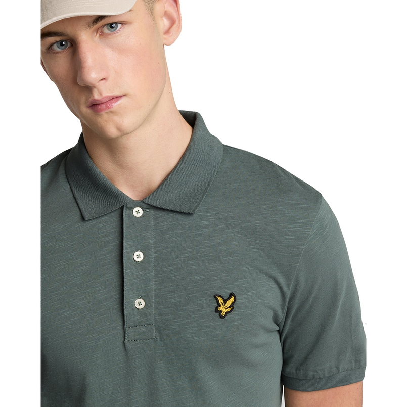 Lyle & Scott Heren Polo Sp2000v.x583 Groen