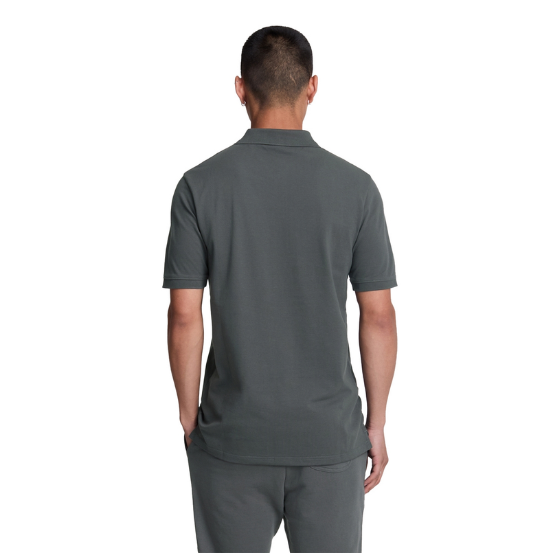 Lyle & Scott Heren Polo Sp400vog.w635 Antraciet