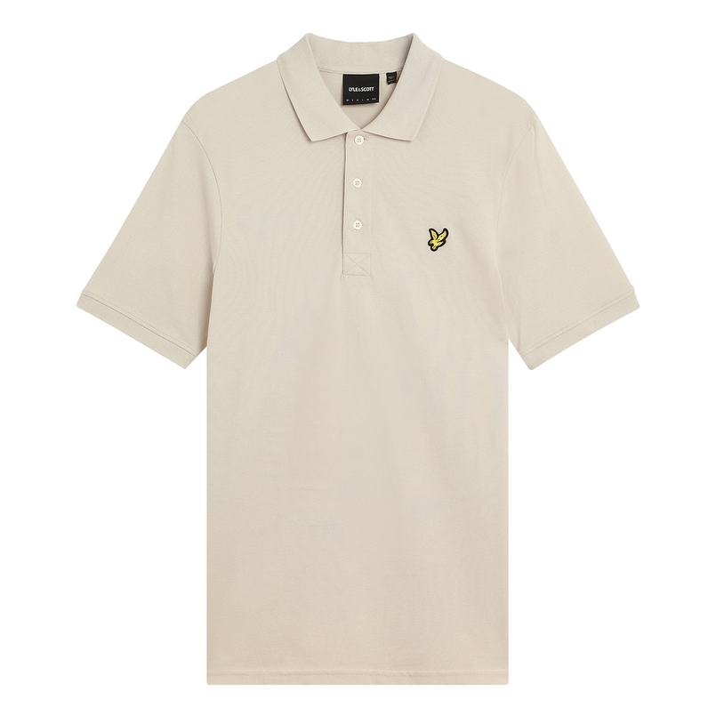 Lyle & Scott Heren Polo Sp400vog.w870 Wit