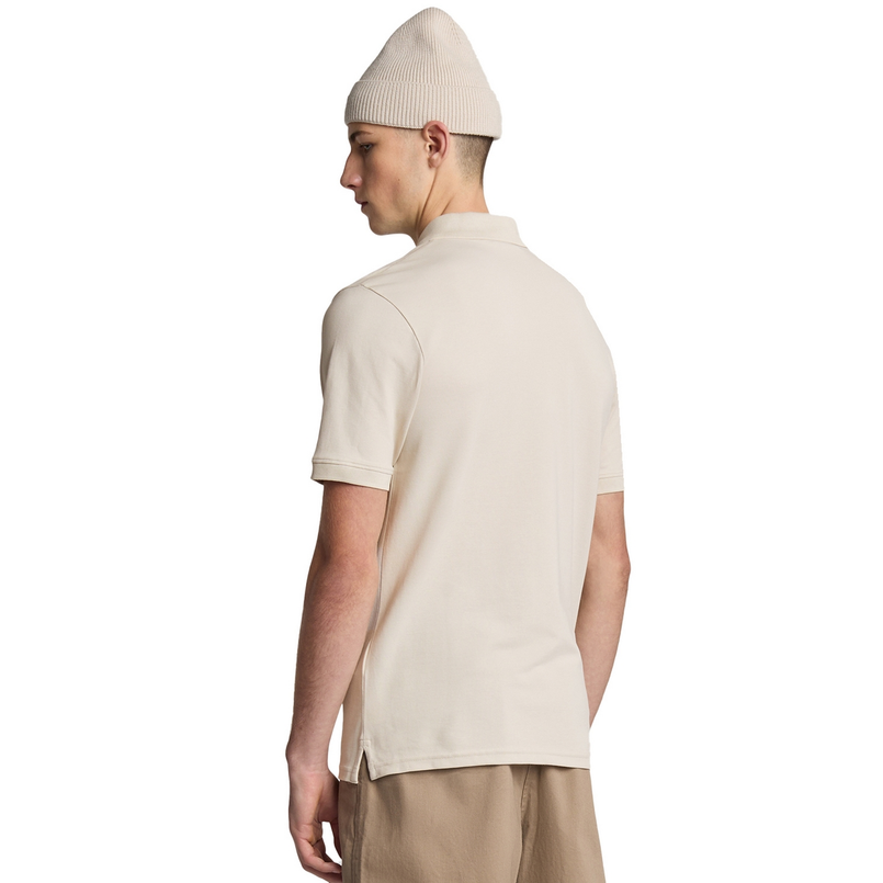 Lyle & Scott Heren Polo Sp400vog.w870 Wit