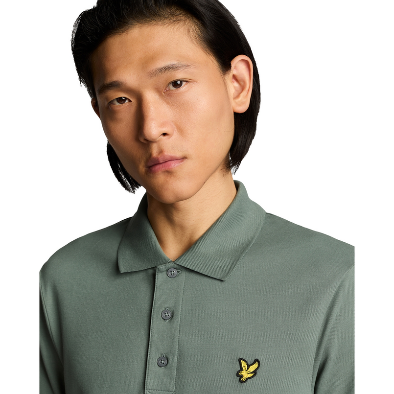 Lyle & Scott Heren Polo Sp400vog.x583 Groen