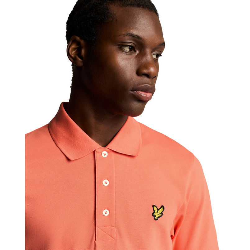 Lyle & Scott Heren Polo Sp400vog.x586 Koraal