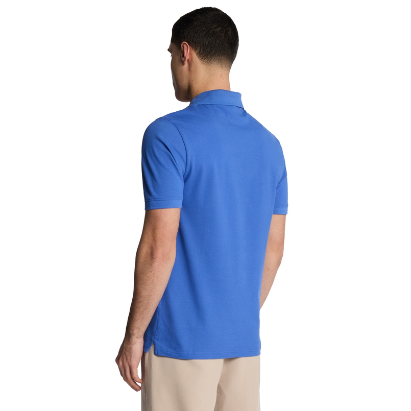 Lyle & Scott Heren Polo SP400VOG.X790 Midden blauw