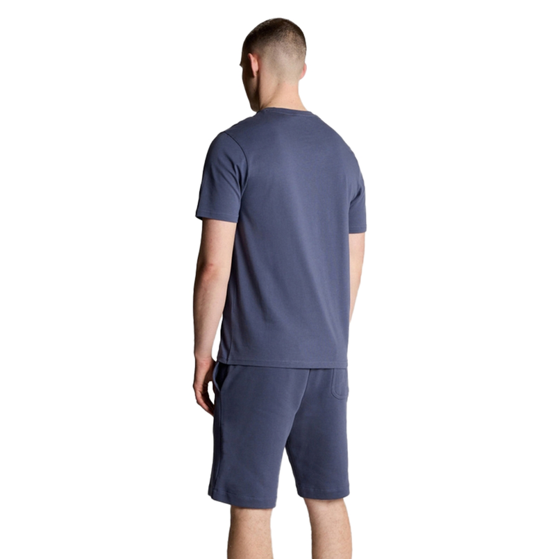 Lyle & Scott Heren Sweat Short ML414VOG.X789 Blauw