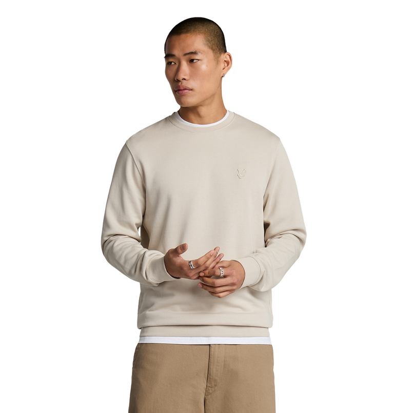 Lyle & Scott Heren Sweater ML2255TON.W870 Wit