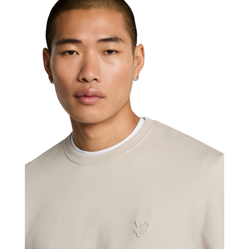 Lyle & Scott Heren Sweater ML2255TON.W870 Wit