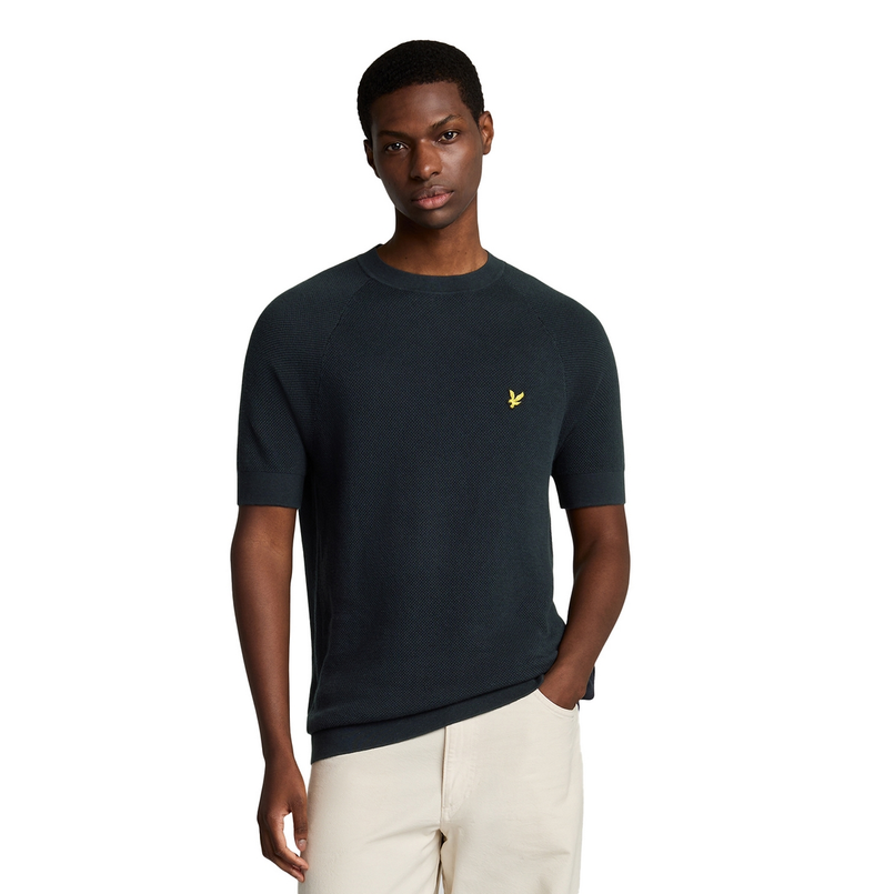 Lyle & Scott Heren T-shirt Kn2214v.z271 Navy