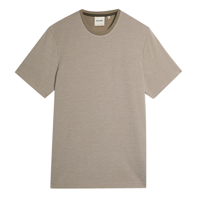 Lyle & Scott Heren T-shirt TS2267V.X824 Taupe