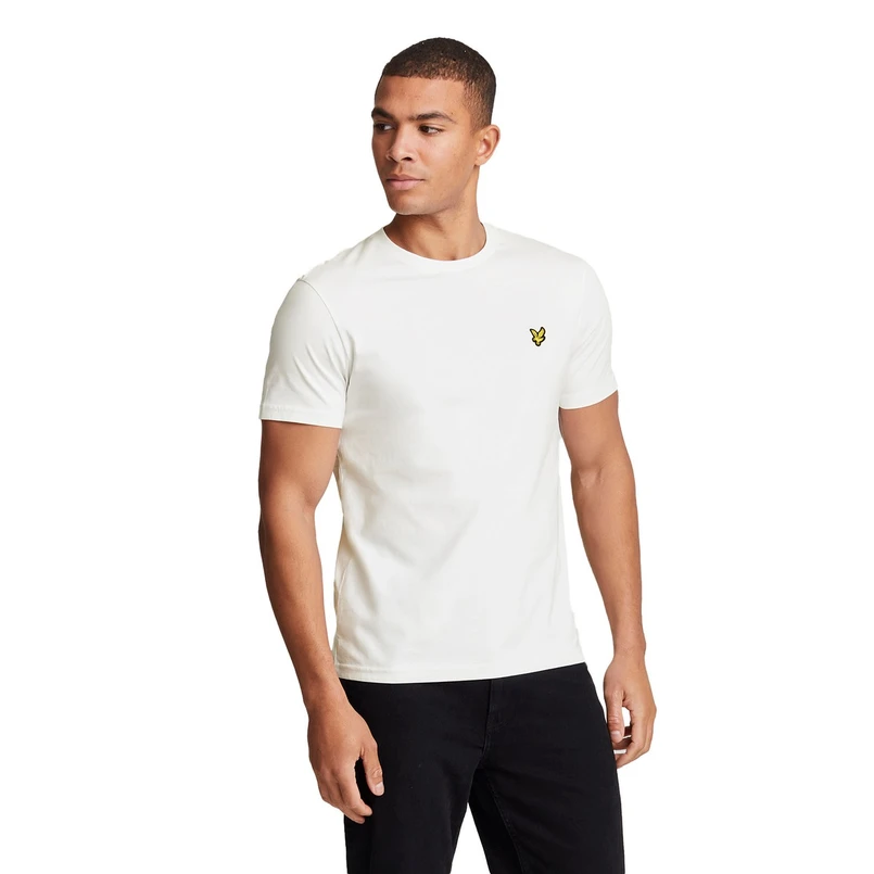 Lyle & Scott Heren T-shirt Ts400vog.626 Wit
