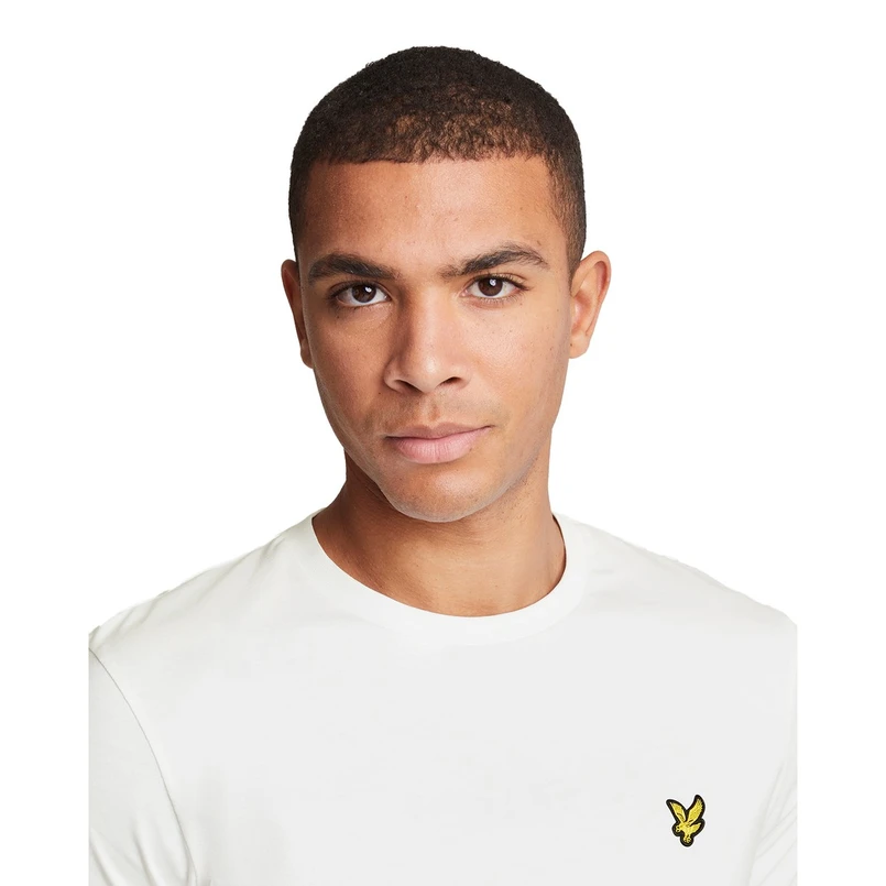 Lyle & Scott Heren T-shirt Ts400vog.626 Wit