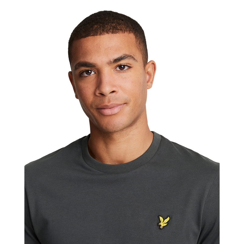 Lyle & Scott Heren T-shirt Ts400vog.w635 Antraciet