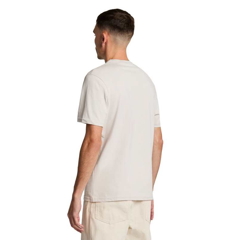 Lyle & Scott Heren T-shirt Ts400vog.w870 Wit