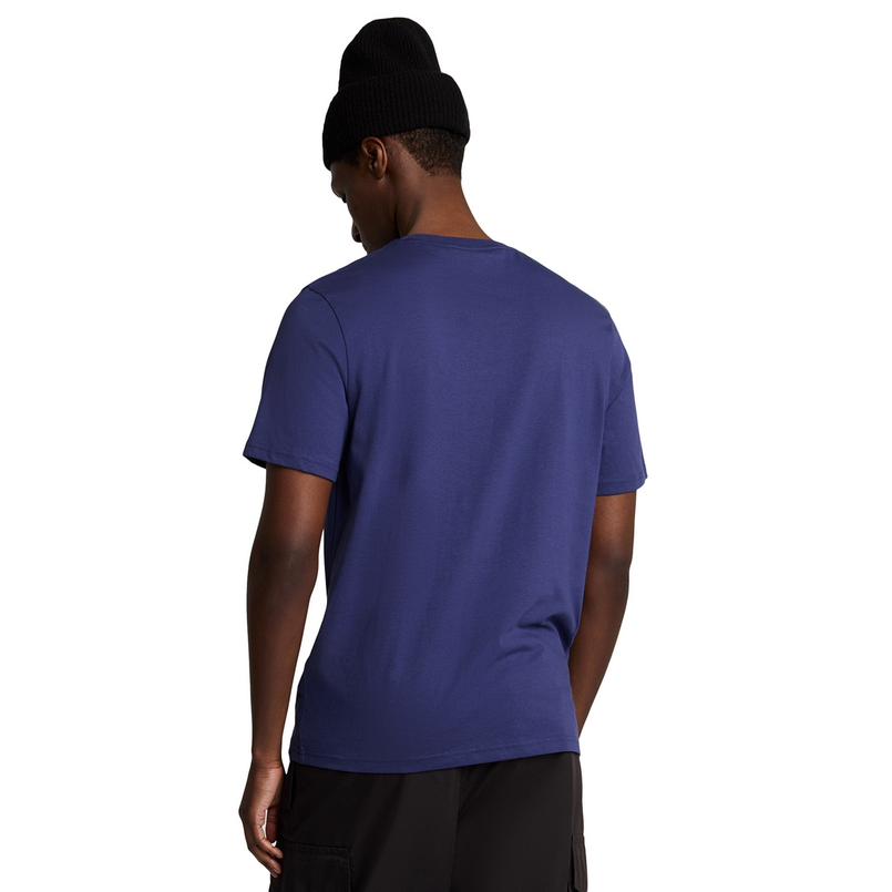 Lyle & Scott Heren T-shirt Ts400vog.x568 Blauw
