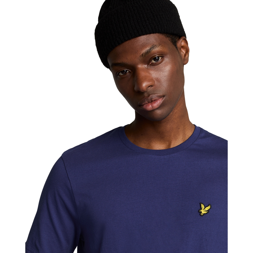 Lyle & Scott Heren T-shirt Ts400vog.x568 Blauw