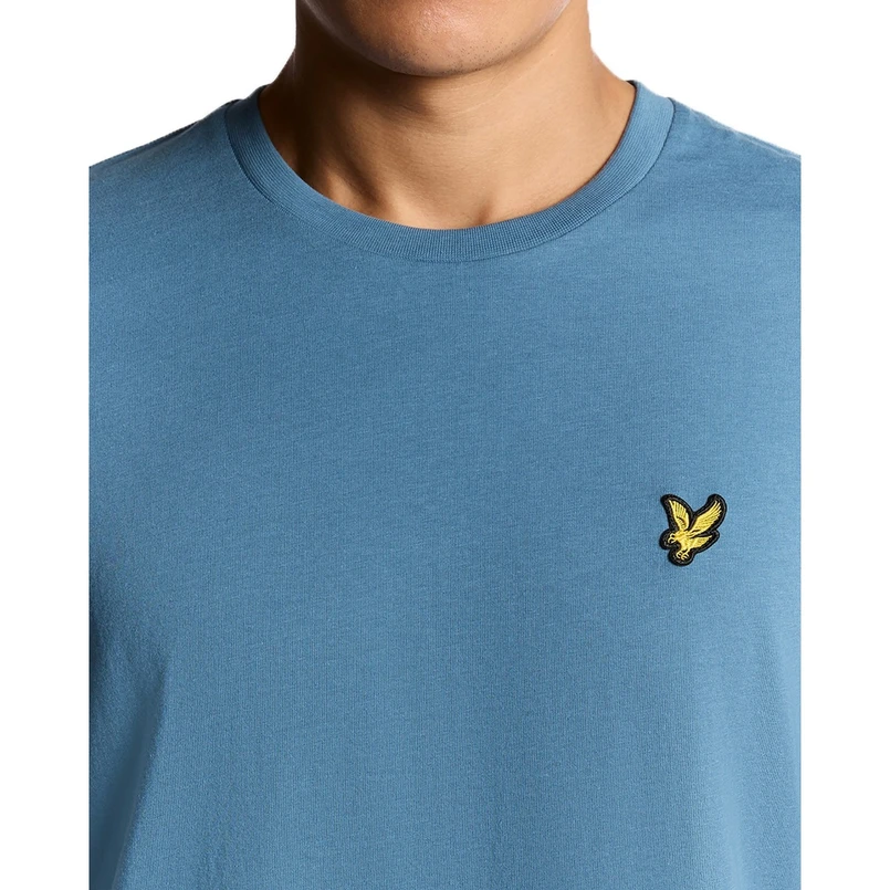 Lyle & Scott Heren T-shirt TS400VOG.X861 Midden blauw
