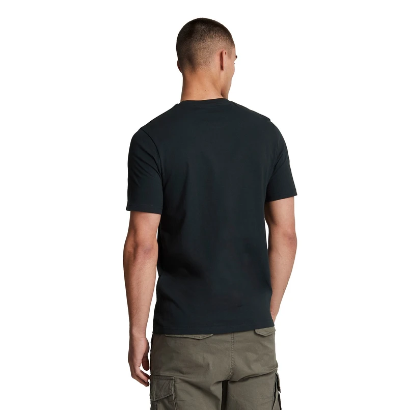 Lyle & Scott Heren T-shirt Ts400vog.z271 Navy