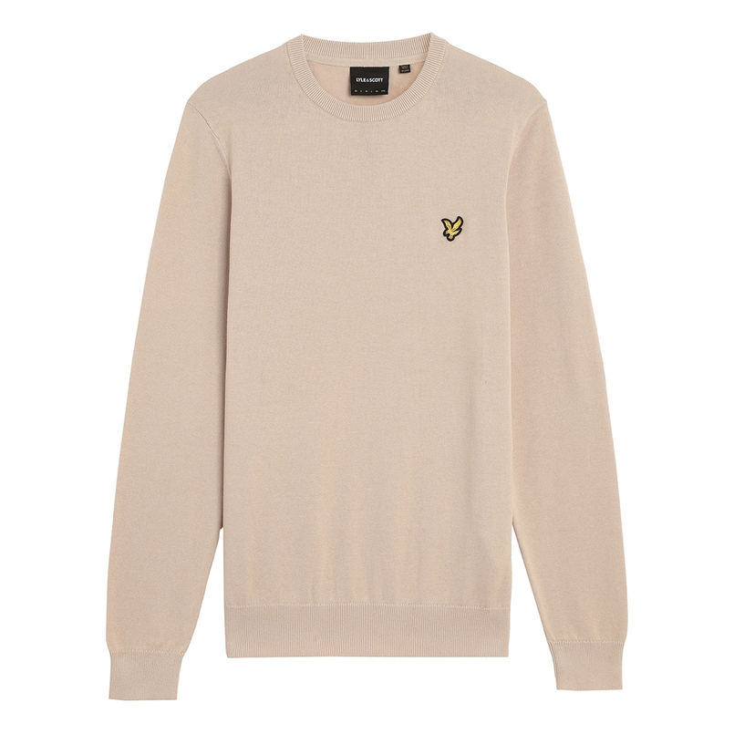 Lyle & Scott Heren Trui Kn2136v.w870 Wit