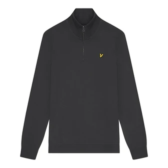 Lyle & Scott Heren Zipper Ml2022v.w635 Antraciet