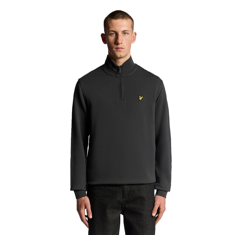 Lyle & Scott Heren Zipper Ml2022v.w635 Antraciet