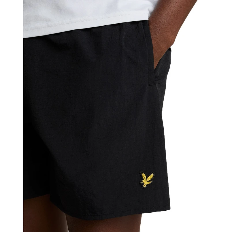 Lyle & Scott Heren Zwembroek Sh1204vb.z865 Zwart
