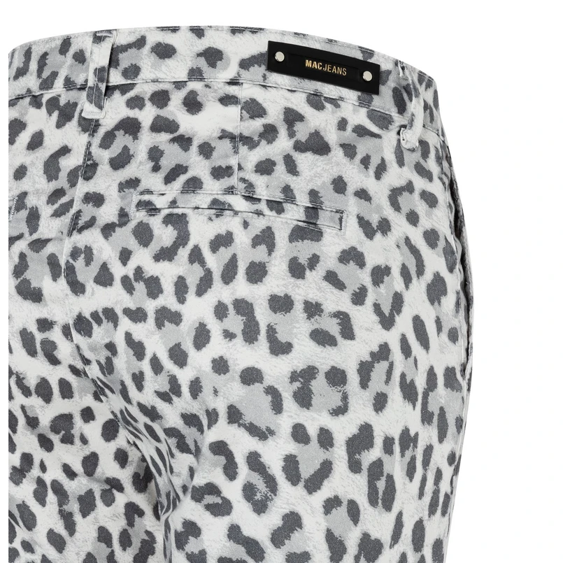 MAC Dames Broek 0434307500 Bruin dessin