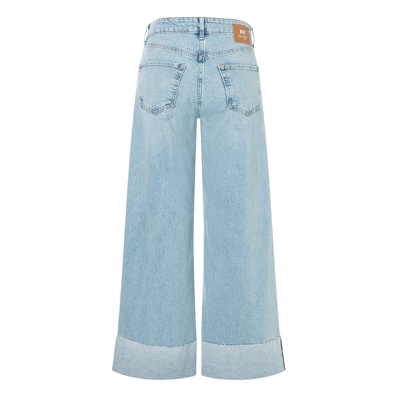 MAC Dames Jeans 0291l280590 Light blue denim