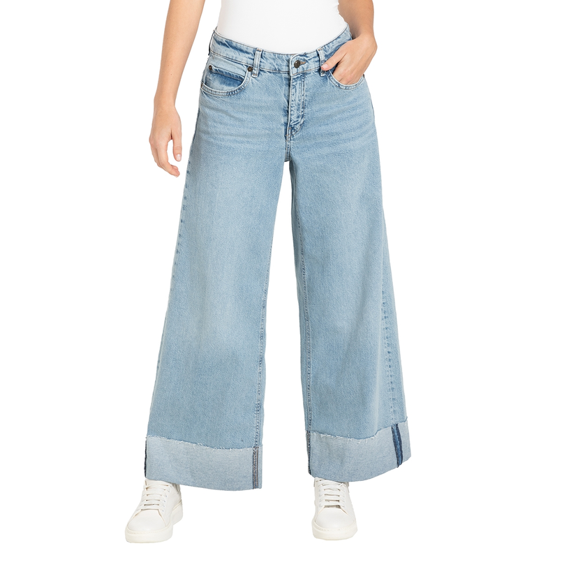 MAC Dames Jeans 0291l280590 Light blue denim