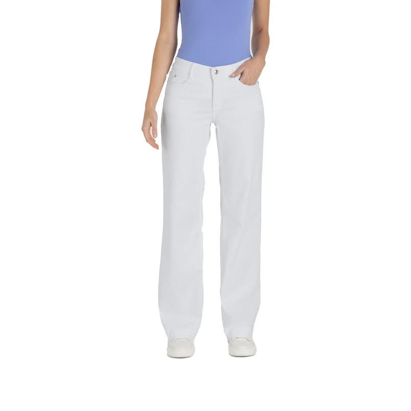 MAC Dames Jeans 0351l544190 Wit