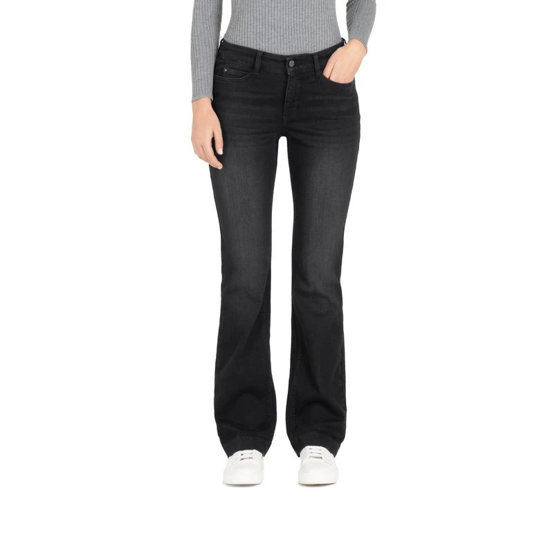 MAC Dames Jeans 0358l542990 Black denim