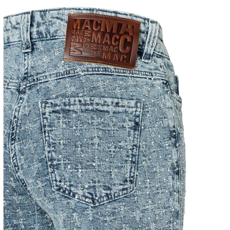 MAC Dames Jeans 036152529a Light blue denim