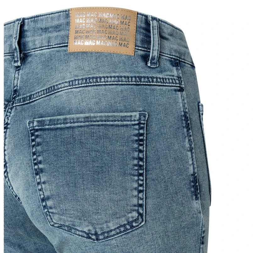 MAC Dames Jeans 0387522490 Dark blue denim