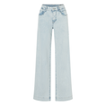MAC Dames Jeans 0391523390 Bleached blue denim