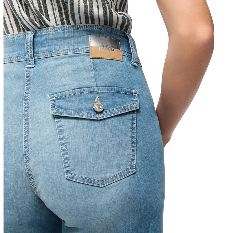 MAC Dames Jeans 0391l520290 Mid blue denim