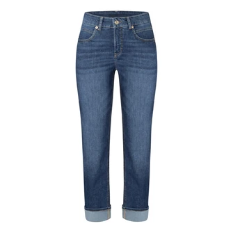 MAC Dames Jeans 0391l571490 Midden blauw