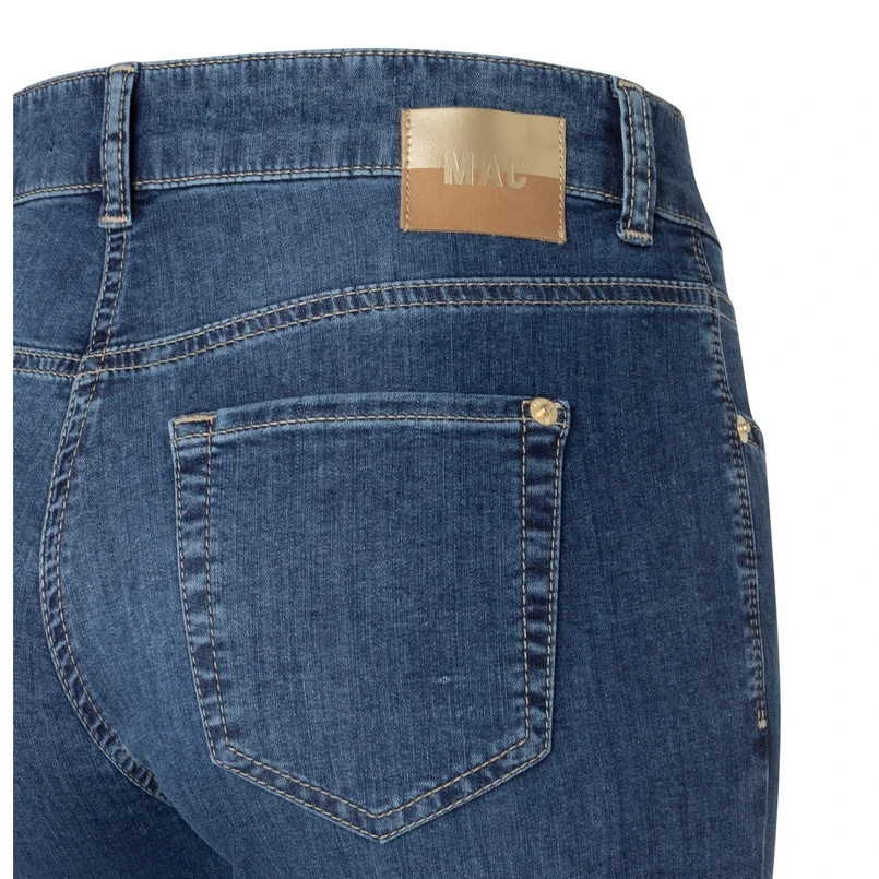 MAC Dames Jeans 0391l571490 Midden blauw