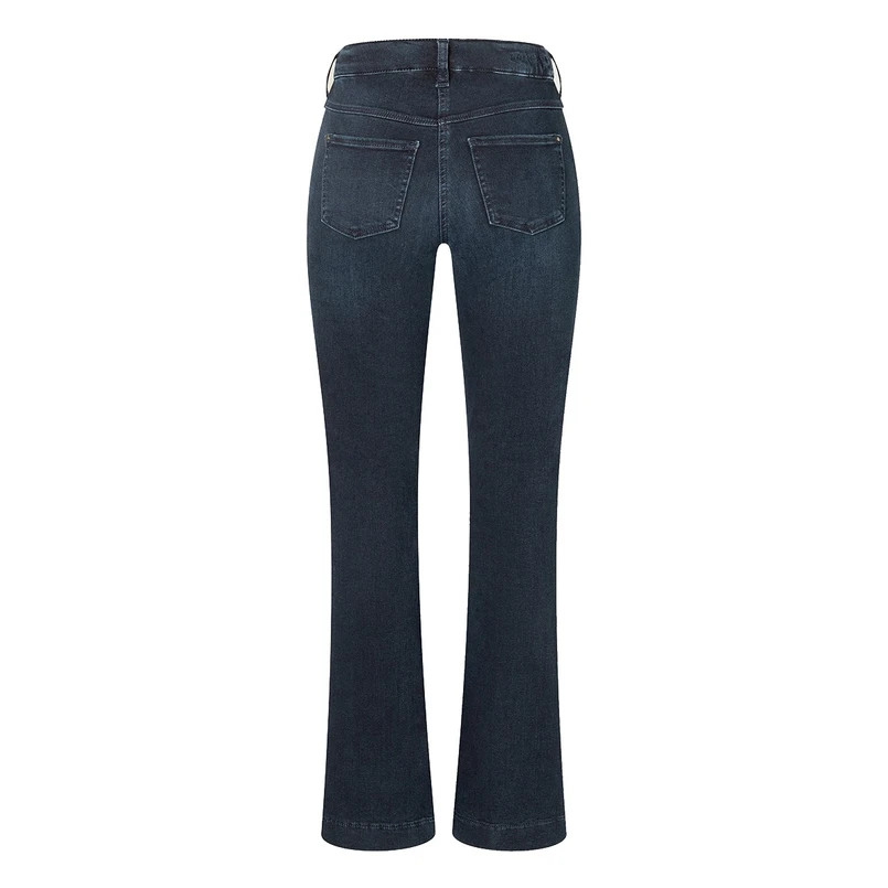 MAC Dames Jeans DREAM BOOT Dark blue denim